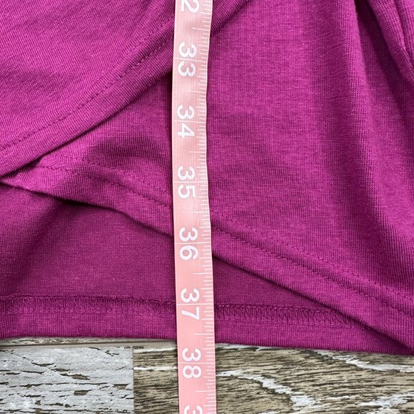 Womens Leith Nordstrom dress purple/magenta sleeveless short - Picture 5 of 8